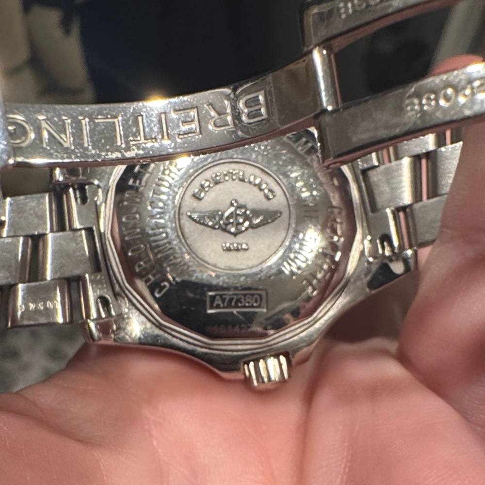 Breitling Colt Oceane steel quartz women's watch A77380 - Picture 4 of 5